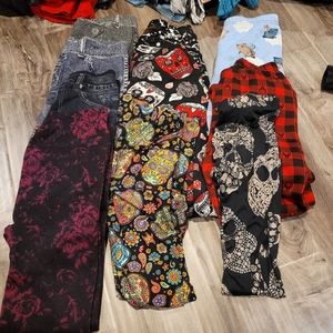 Lot of 10 leggings